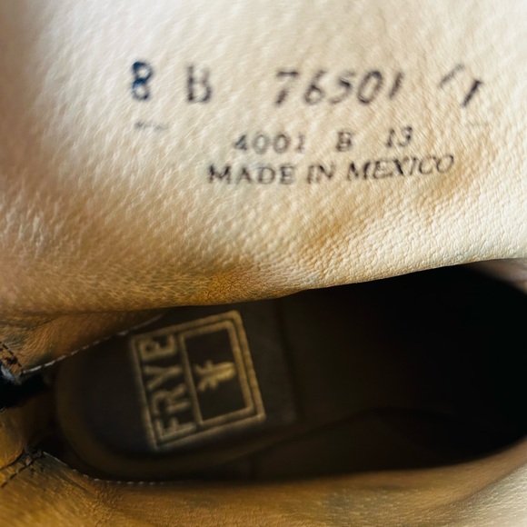 Frye Melissa Brown Size 8 Ankle Boots - Picture 2 of 10